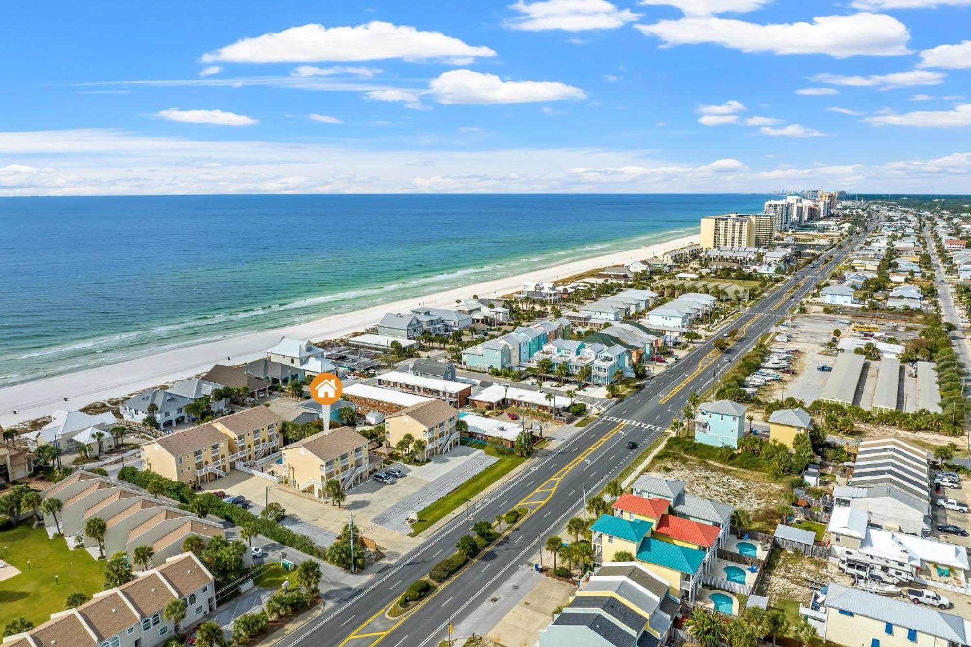 Treasure Island 1607 Leilighet Panama City Beach Eksteriør bilde